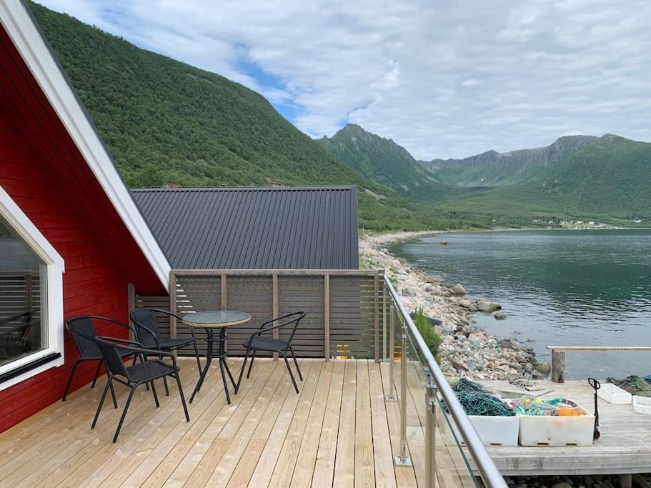 Leilighet I Rorbu Pa Kaldfarnes - Yttersia Senja Esterno foto