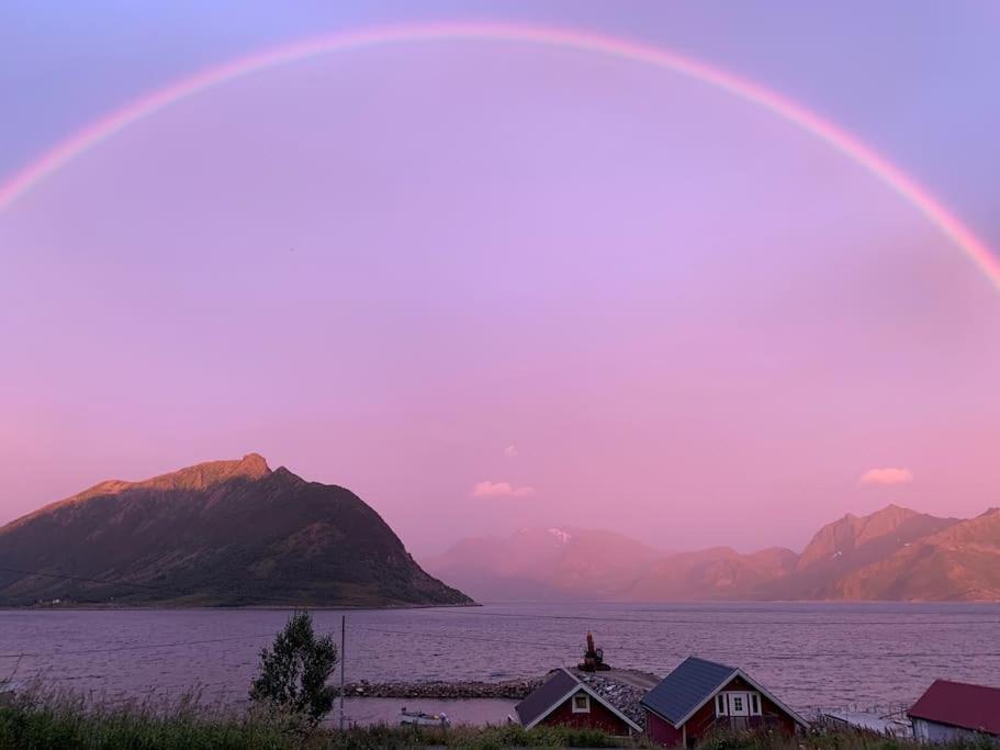 Leilighet I Rorbu Pa Kaldfarnes - Yttersia Senja Esterno foto