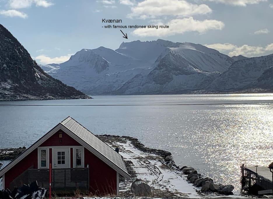 Leilighet I Rorbu Pa Kaldfarnes - Yttersia Senja Esterno foto